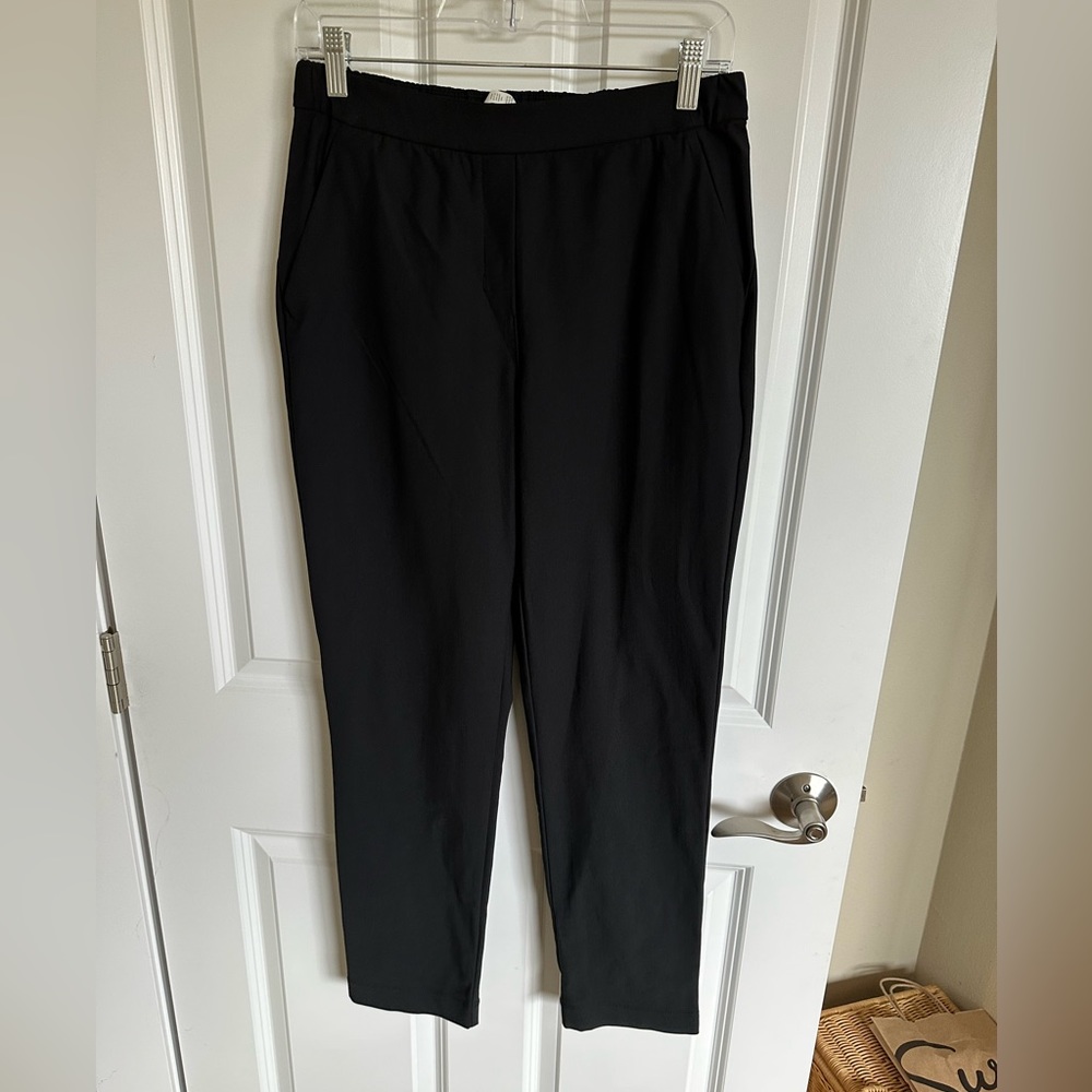 Black lululemon your true trouser 7/8 work pant